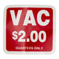 Square $2.00 Vacuum Decal