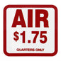 Square Air $1.75 Decal