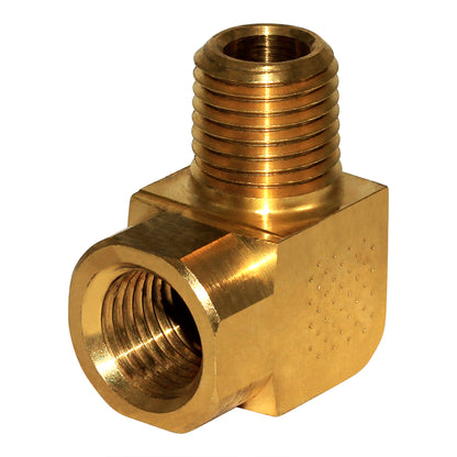 Brass Street Elbow FM 1/4" NPT